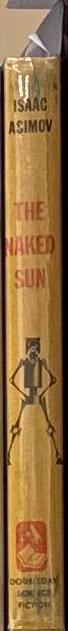 The naked sun / Isaac Asimov spine