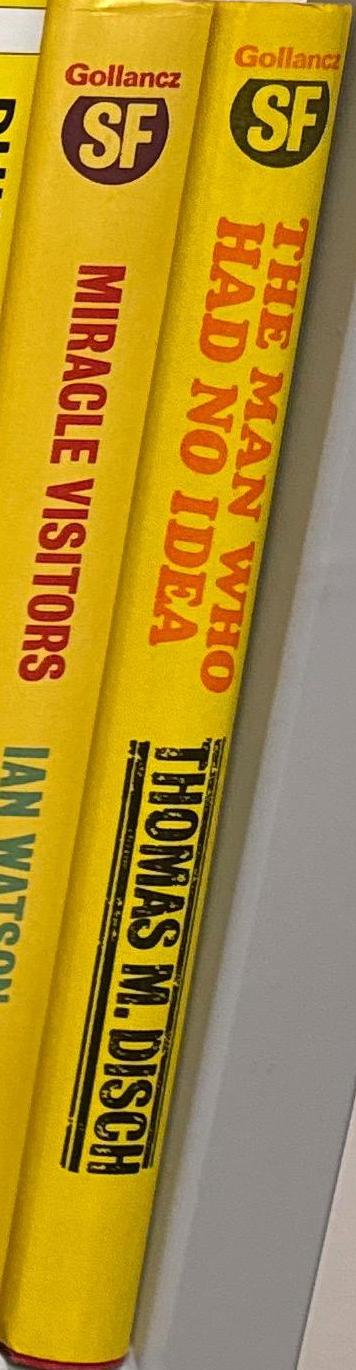 The man who had no idea / a collection of stories by Thomas M. Disch spine