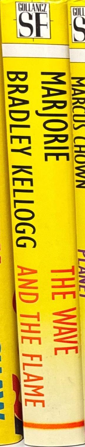 The wave and the flame : volume one of Lear's Daguhter / Marjorie Bradley Kellogg with William B. Rossow spine