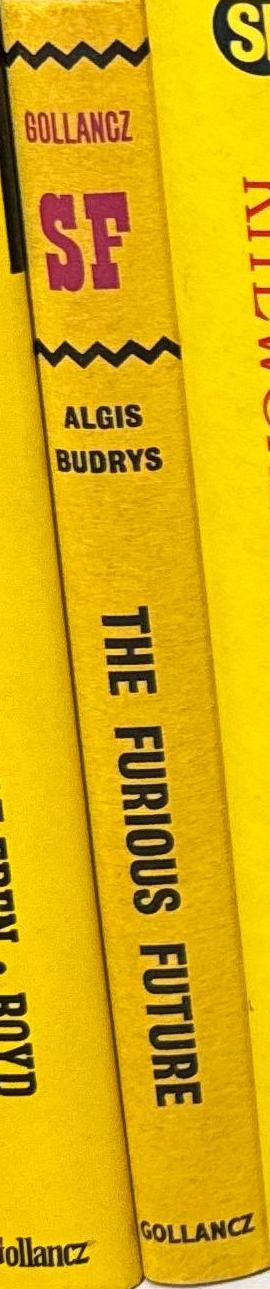 The furious future / by Algis Budrys spine