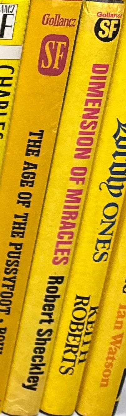 Dimension of miracles / by Robert Sheckley spine