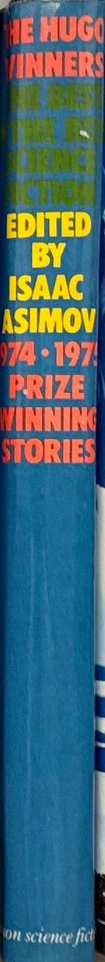 The Hugo winners : volume three, part III 1974-1975 / edited by Isaac Asimov spine