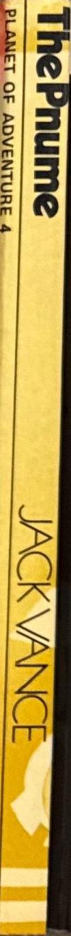 The Pnume / by Jack Vance spine
