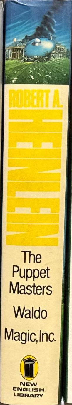 The puppet masters, Waldo & Magic, Inc / Robert A. Heinlein spine