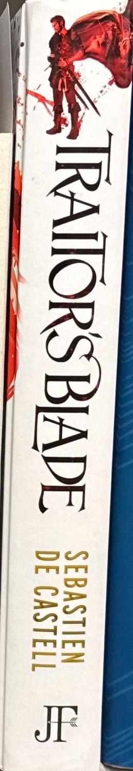 Traitor's blade / Sebastien De Castell spine