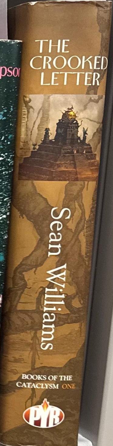 The crooked letter / Sean Williams spine