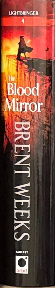 The blood mirror / Brent Weeks spine