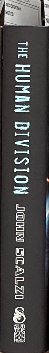 The human division / John Scalzi spine