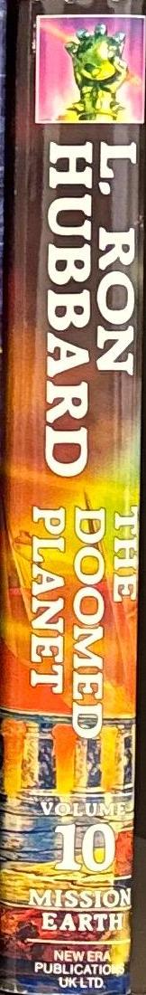 The doomed planet / L. Ron Hubbard spine