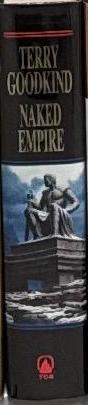 Naked empire / Terry Goodkind spine
