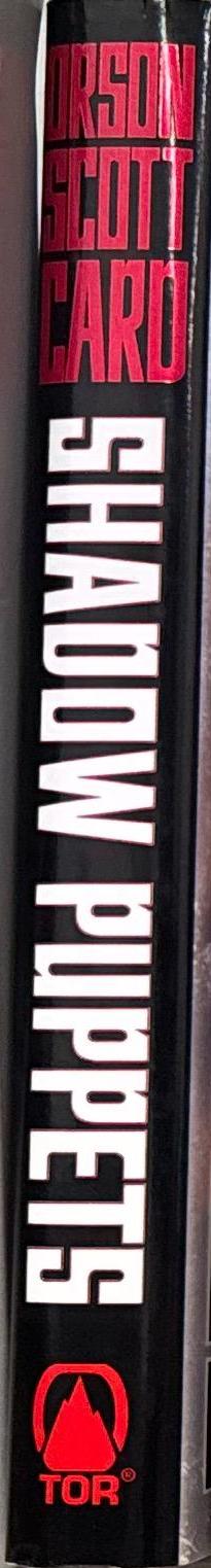 Shadow puppets / Orson Scott Card spine