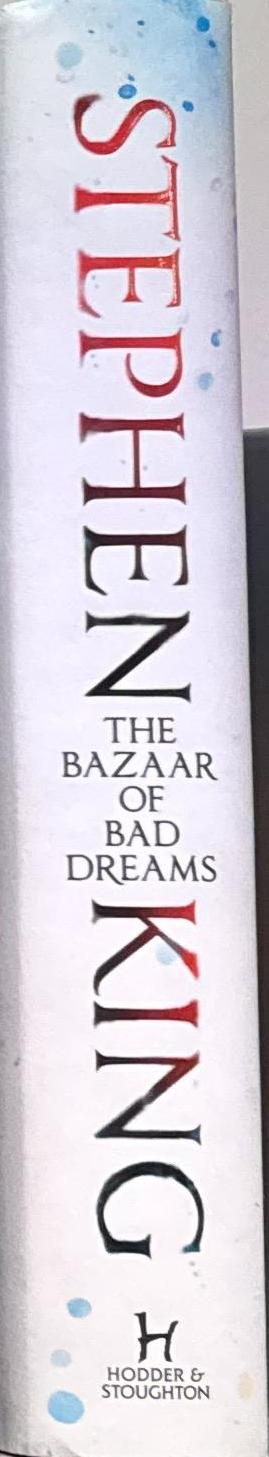The bazaar of bad dreams / Stephen King spine