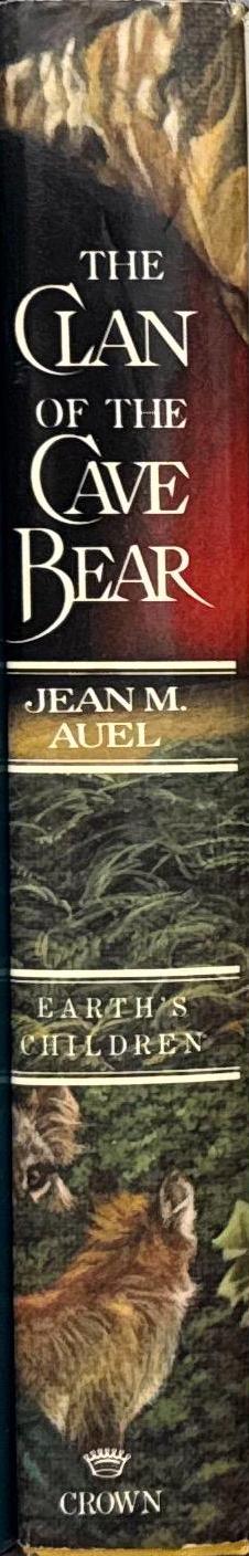 The clan of the cave bear / Jean M. Auel spine