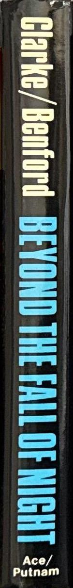 Beyond the fall of night / Arthur C. Clarke and Gregory Benford spine