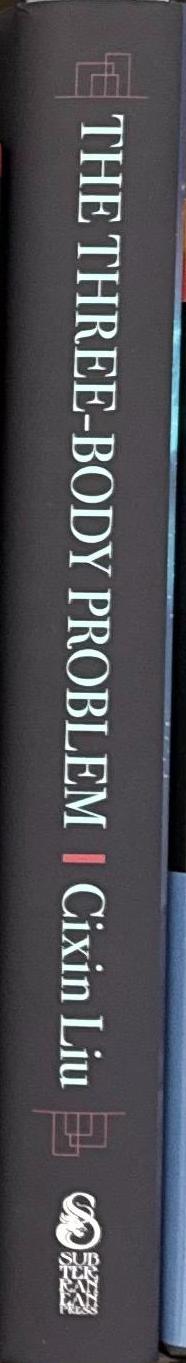 The three-body problem / Cixin Liu ; translated by Ken Liu spine