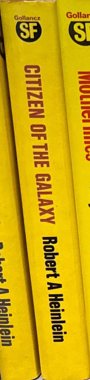 Citizen of the galaxy / Robert A. Heinlein spine