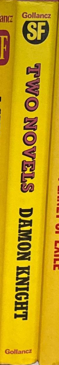 Two novels / Damon Knight spine