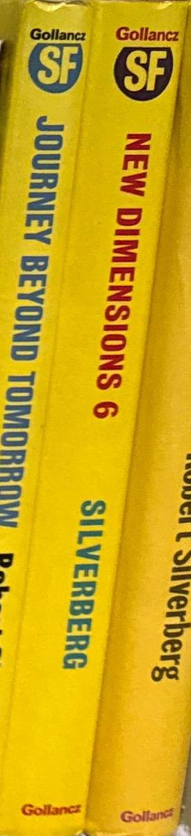 New dimensions / Robert Silverberg spine