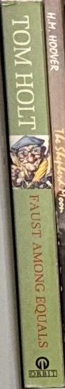 Faust among equals / Tom Holt spine