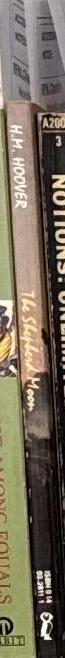 The shepherd moon / by H. M. Hoover spine