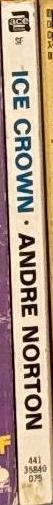 Ice crown / Andre Norton spine