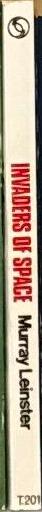 Invaders of space / Murray Leinster spine