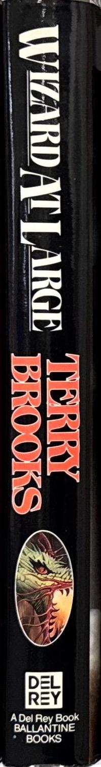 Wizard at large / Terry Brooks spine