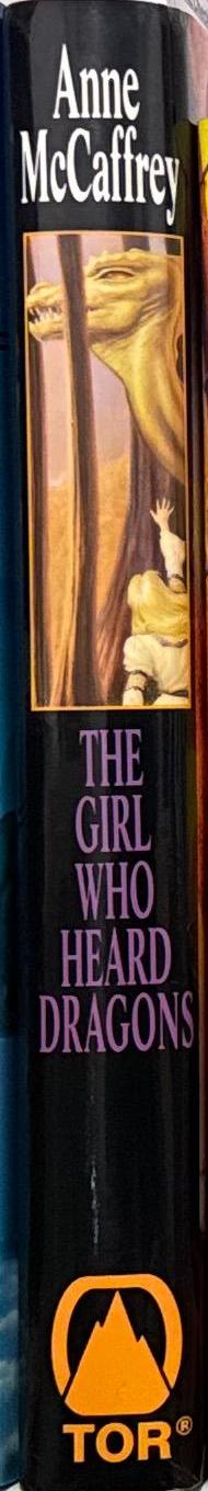 The girl who heard dragons / Anne McCaffrey spine