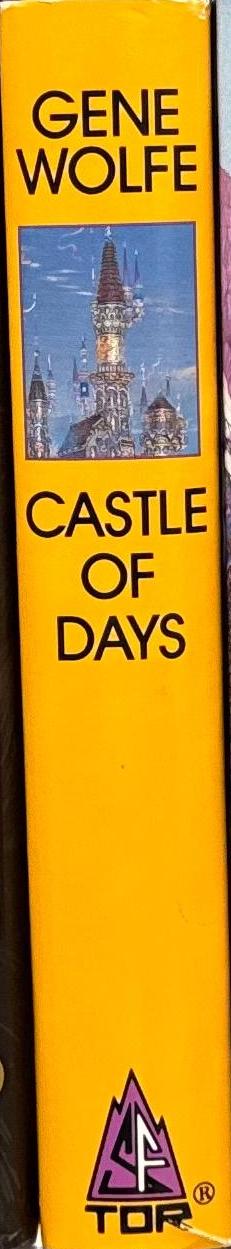 Castle of days / Gene Wolfe spine