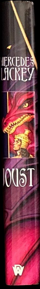 Joust / Mercedes Lackey spine