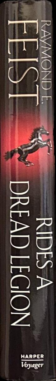 Rides a dread legion / Raymond E. Feist spine