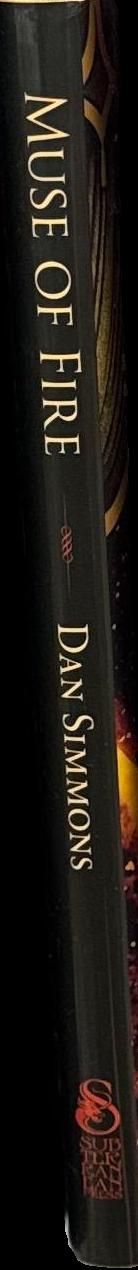 Muse of fire / Dan Simmons spine