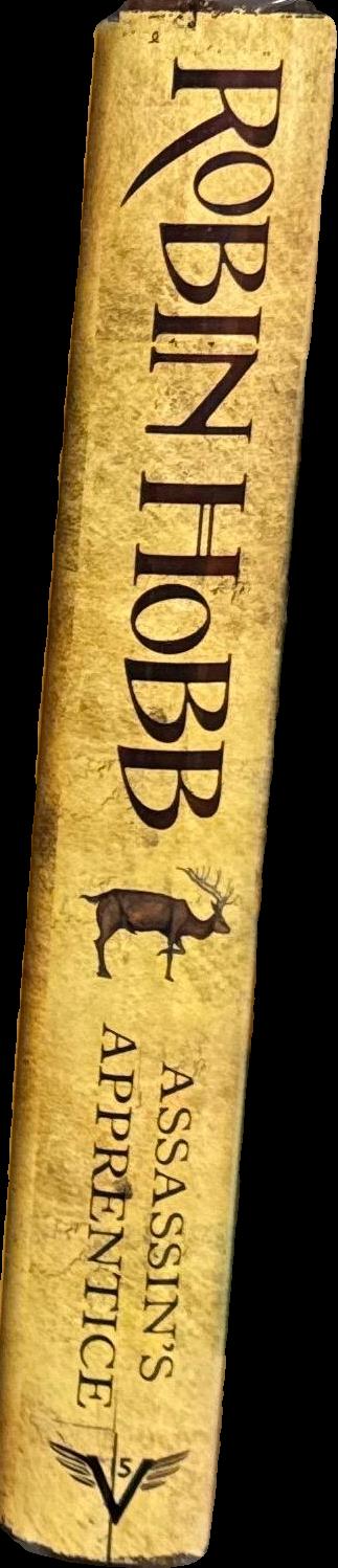 The assassin's apprentice / Robin Hobb spine