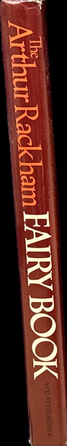 The Arthur Rackham fairy book spine