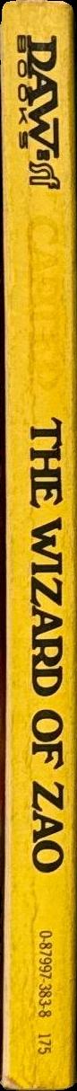 The wizard of Zao / Lin Carter spine
