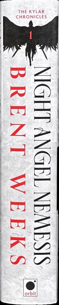 Night angel nemesis / Brent Weeks spine
