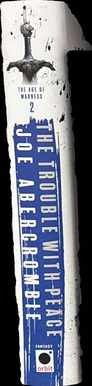 The trouble with peace / Joe Abercrombie spine