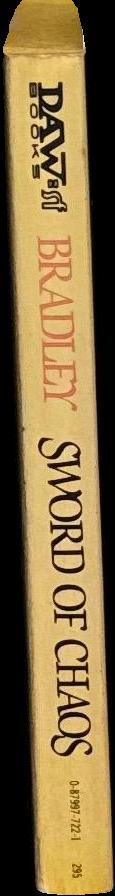 Sword of chaos : and other stories / by Marion Zimmer Bradley and the friends of the darkover ; edited by Marion Zimmer Bradley spine