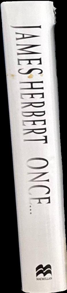 Once / James Herbert spine