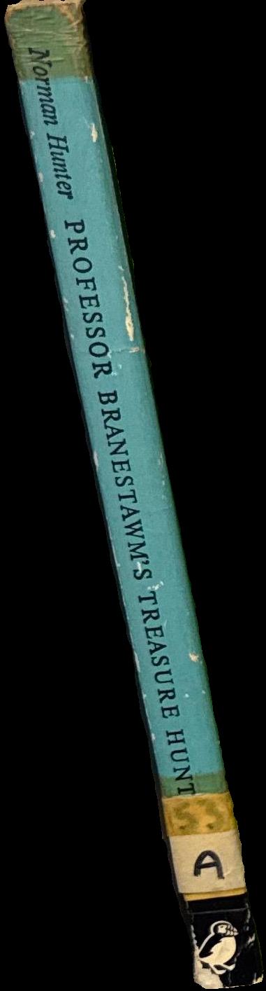 Professor Branestawm's treasure hunt / Norman Hunter ; illustrated by George Adamson spine