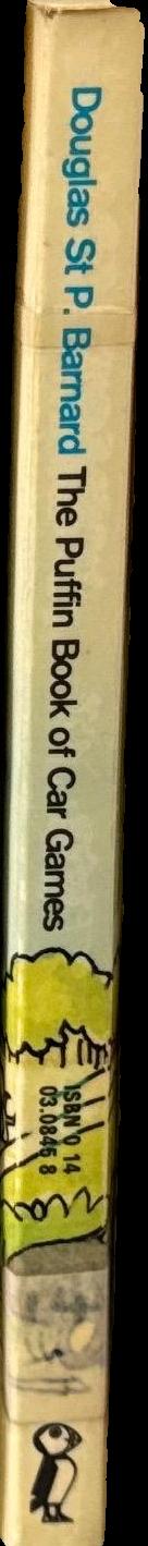 The Puffin book of car games / Douglas St P. Barnard ; illustrated by Nigel Paige spine