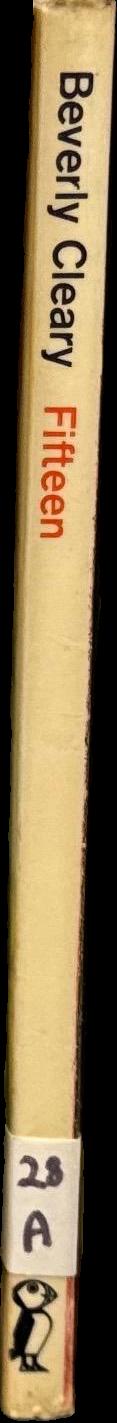 Fifteen / Beverly Cleary spine