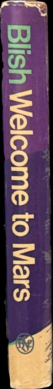 Welcome to Mars / James Blish spine