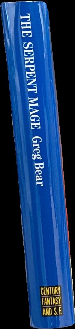 The serpent mage / Greg Bear spine