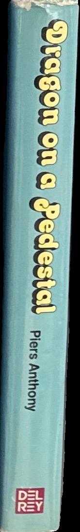 Dragon on a pedestal / Piers Anthony spine
