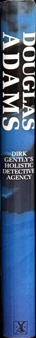 Dirk Gently's holistic detective agency / Douglas Adams spine