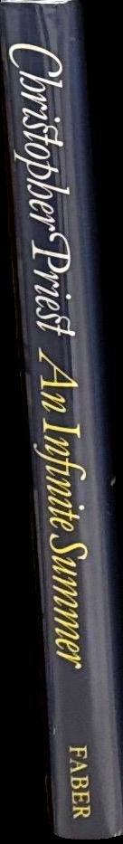 An infinite summer / Christopher Priest spine
