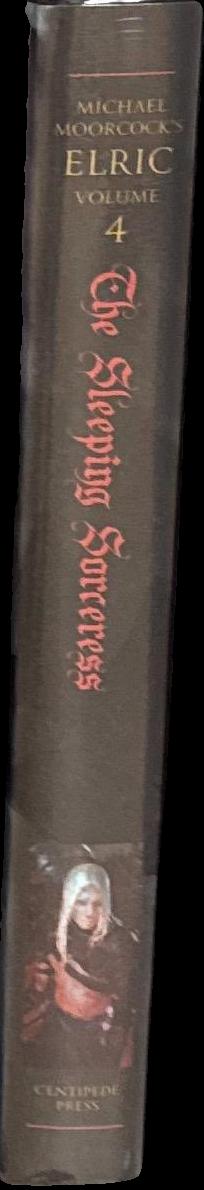 The sleeping sorceress /  Michael Moorcock ; illustrated by Tyler Jacobson ; introduction by Walter Mosley ; edited by John Davy spine