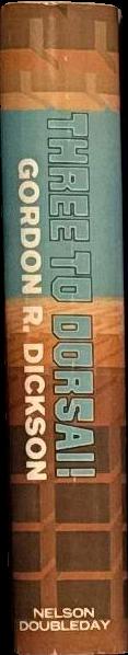 Three to Dorsai! / Gordon R. Dickson spine