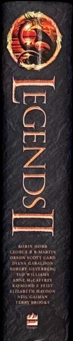 Legends II : new short novels by the masters of modern fantasy / edited by Robert Silverberg spine